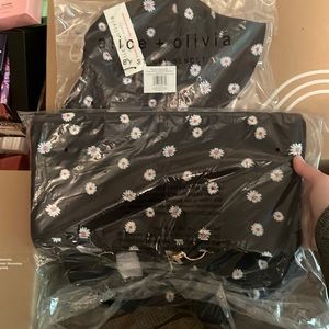 Alice and Olivia bag and hat